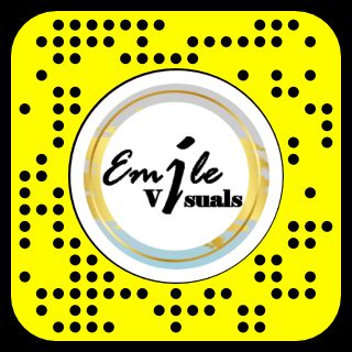 Snapcode — filtre Emile Visuals